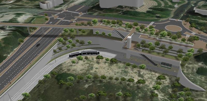 תכנית הרכבת הקלה מנצרת עילית לחיפה