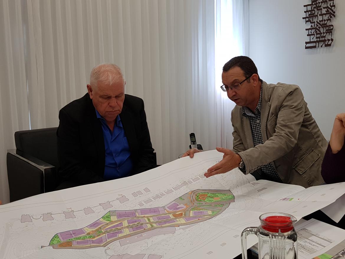 הוצגה תכנית שינוי ייעוד אזור התעשייה ב' 